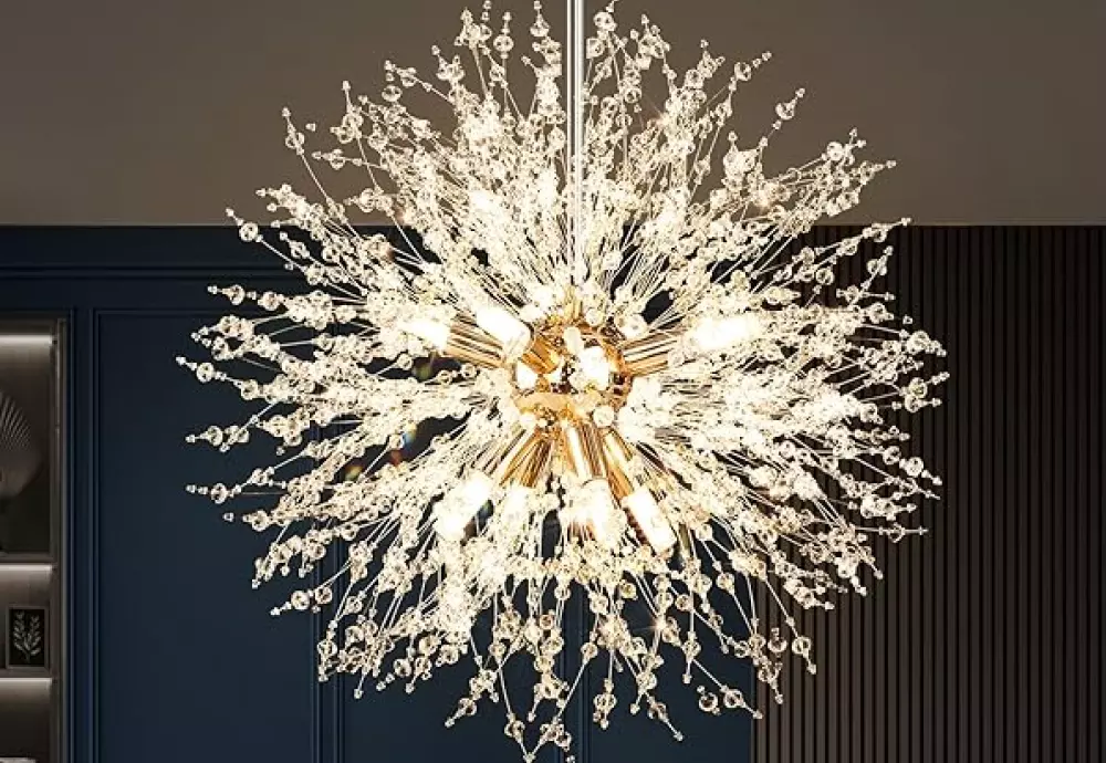 crystal hanging chandelier